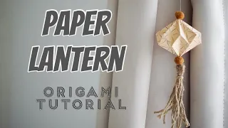 PAPER LANTERN - Origami Tutorial