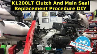 BMW K1200 Clutch & Main Seal Replacement Step by Step