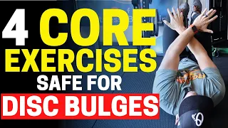 Top 4 Core Exercises Safe For Bulging Discs | Fun Disc Bulge Friendly Core Exercises