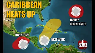 The Caribbean Sea Heats Up as Multiple Systems May Develop