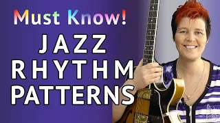 JAZZ GUITAR COMPING RHYTHMS - LESSON FOR BEGINNERS