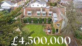 £4,500,000 Richmond home for sale with Damion Merry Luxury Property Partners.