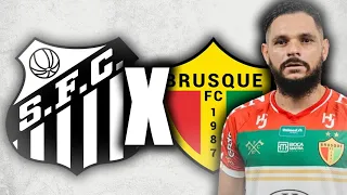 Pré-jogo: SANTOS x Brusque - com BIGODE e PATATI?