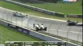 F1 crash 2005