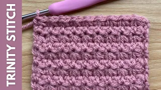 Crochet Trinity Stitch Tutorial – A No Holes Crochet Stitch