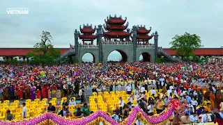 Buddha's Birthday Festival in Ba Vang pagoda, Quang Ninh 2022 🙏🇻🇳