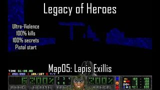 Doom II: Legacy of Heroes - Map05: Lapis Exillis (UV-MAX)