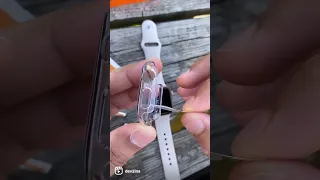 Misxi I watch case installation on apple watch SE