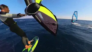 Wingfoil vs Windsurfing