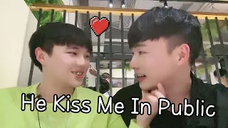 His Kiss Made Me Blush In Public | 他的吻讓我當眾臉紅！[Gay Couple Lucas&Kibo BL]