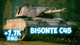 Bisonte C45 - 5 Frags 7.7K Damage - Italian devil! - World Of Tanks