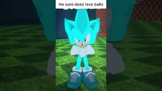 He sure does love balls (Daily Sonic Pulse meme)