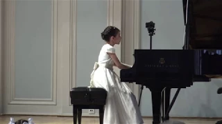 Александра Довгань (10 лет), 1 тур GrandPianoCompetition, 01.05.2018