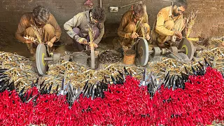 Process of Making High Quality Carbon Steel Scissors Mass Production