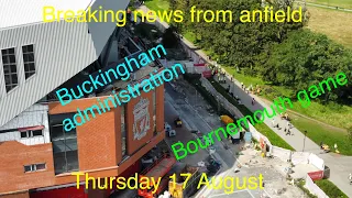 breaking new at liverpool fc anfield road expansion development 17-08-23