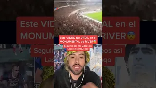 Este VIDEO fue VIRAL en el MONUMENTAL de RIVER 😱| El gesto de la hinchada en el Fútbol Argentino