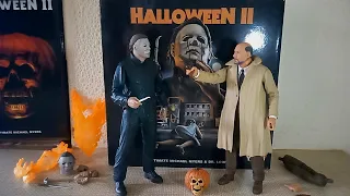 NECA Halloween 2 Ultimate Michael Myers & Doctor Loomis Set - Review