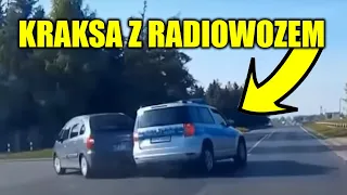 Policja zderza się z kierowcą - Kto jest winny? Polska Kamera Samochodowa #38