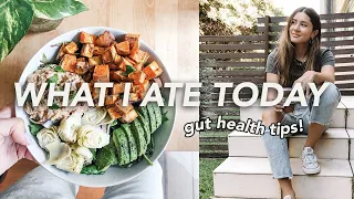 WHAT I ATE TODAY | Gut health tips! | Gluten free, paleo based