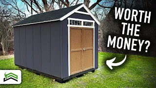 Full Shed Kit Build | 8 ft x 12 ft DIY Storage Shed