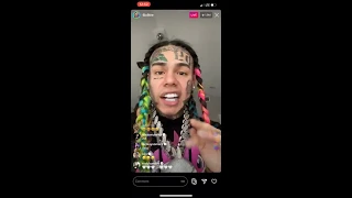 6ix9ine Explains Why He Snitched Full Instagram Live Video