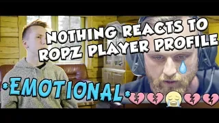 N0thing cries while reacting to Ropz's story - Ropz Player Profile **EMOTIONAL**