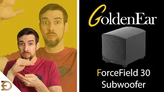HUGE SOUND...small footprint | ForceField 30 Subwoofer | Goldenear