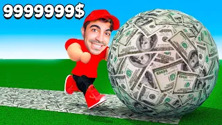 روبلوكس : جمعت كرة  فلوس بقيمة 1,999,999,999,999$ في روبلوكس 😱💔