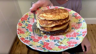 How to Make the Best Keto Pancakes You'll Ever Have | Easy Low-Carb Breakfast Recipe - Hip2Keto