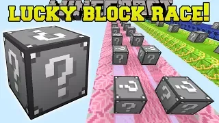 Minecraft: EXTREME DARK SIDE LUCKY BLOCK RACE - Lucky Block Mod - Modded Mini-Game