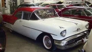 1957 Olds 88 Sedan Rocket V8 at Country Classic Cars