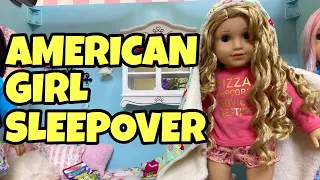 Packing American Girl Doll For a Sleepover