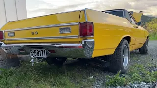 El Camino with 454 Gen V Big Block sound. Choppy idle cam.