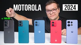 hello MOTO! 5 MELHORES celulares MOTOROLA para COMPRAR 2024