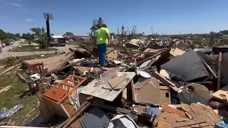 Greenfield, Iowa, begins cleanup efforts following deadly tornado