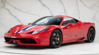 2015 Ferrari 458 Speciale - Rosso Corsa - Walkaround & Interior | Romans International [4K]