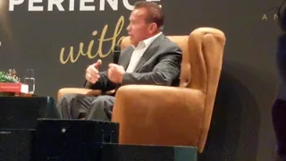 Arnold Schwarzenegger talks about Franco Columbu at the 2019 experience with Arnold Schwarzenegger