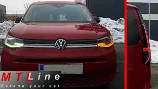 VW Caddy 5, MY2021 – LED headlights and LED rear lights – LED žarometi in LED zadnje luči