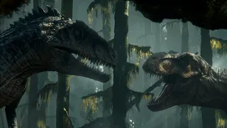 Rexy vs Giganotosaurus/First Battle/Jurassic World:Dominion