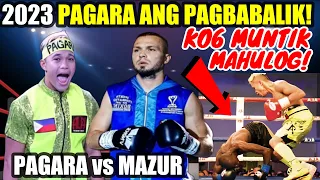 2023 PAGARA GRABE BAGSIK SA PAGBABALIK KO6 | Pagara vs Mazur