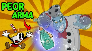 COMPLETE CUPHEAD con el ARMA MÁS IMPRECISA del Juego