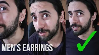 3 Earring Styles for Men