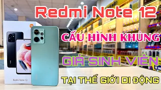 Redmi Note 12 : Mở Hộp Xiaomi Redmi Note 12 tại Thế Giới Di Động | Unboxing Redmi Note 12