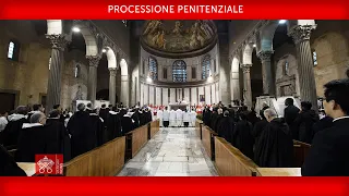 02 marzo 2022, Processione penitenziale, Santa Messa con imposizione delle Ceneri - Card Parolin