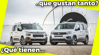 Citroën Berlingo vs Peugeot Rifter | Review & prueba comparativa