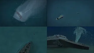 Titanic Sinking Animation (2012 Multi-Cam)