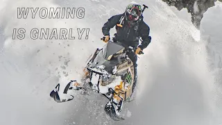 Riding Gnarly Terrain With  RMSHA Racers in WY