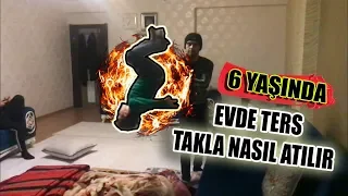 Evde ters takla nasıl atılır