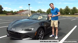 Review: 2016 Mazda MX-5 Miata (Manual) Grand Touring