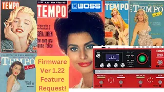 Boss RC-600 NEEDS this feature! Ver.1.22 Feature Request for firmware@BOSSinfoglobal #bossrc600